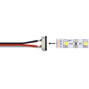 Slide-On LED Tape Power Feeds - 6 in - step-1-dezigns