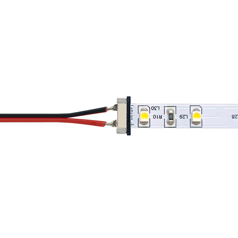 Slide-On LED Tape Power Feeds - 6 in - step-1-dezigns