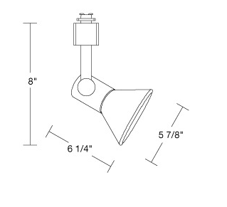 LED PAR Classic Cone Track Heads - step-1-dezigns