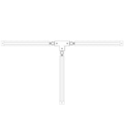 H-Style Track 3-Way T-Connector - step-1-dezigns