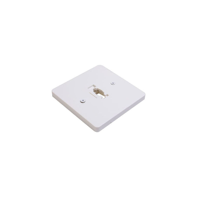 H-Style Track Line Voltage Square Monopoint Canopy - step-1-dezigns