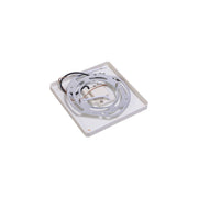 H-Style Track Line Voltage Square Monopoint Canopy - step-1-dezigns