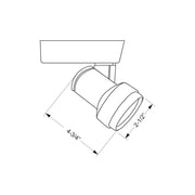 LED Albright Dimmable Track Head - step-1-dezigns