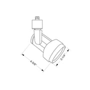 LED Transom Dimmable Track Heads - step-1-dezigns
