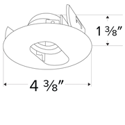 3 and 4 in Koto Round Adjustable Slot Aperture Trims - step-1-dezigns