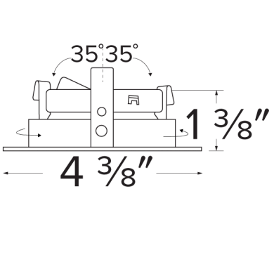 3 and 4 in. Koto Round Adjustable Pinhole Trims - step-1-dezigns