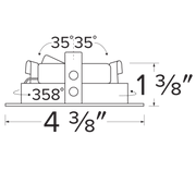 3 and 4 in. Koto Round Adjustable Gimbal Trims - step-1-dezigns
