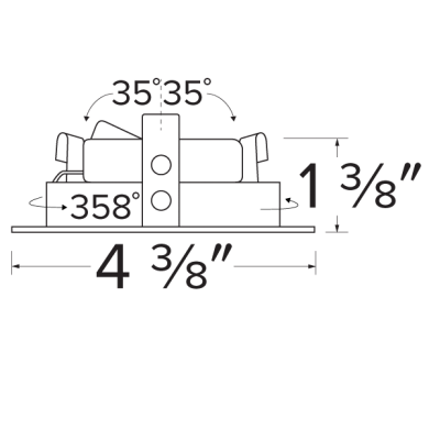 3 and 4 in. Koto Round Adjustable Gimbal Trims - step-1-dezigns