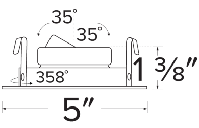 3 and 4 in. Koto Round Adjustable Pinhole Trims - step-1-dezigns