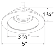 3 and 4 in. Koto Round Adjustable Gimbal Trims - step-1-dezigns