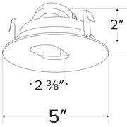3 and 4 in Koto Round Adjustable Slot Aperture Trims - step-1-dezigns