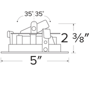 3 and 4 in Koto Round Adjustable Phenolic Baffle Trims - step-1-dezigns