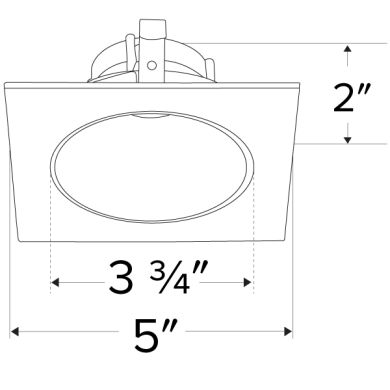 3 and 4 in. Koto Square Deep Reflector Trims - step-1-dezigns