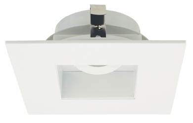 4 in Koto Square Adjustable Reflector or Baffle Trims - step-1-dezigns