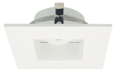 4 in Koto Square Adjustable Reflector or Baffle Trims - step-1-dezigns