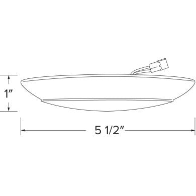 LED CCT Selectable Alva Ceiling Mount Disk Lights