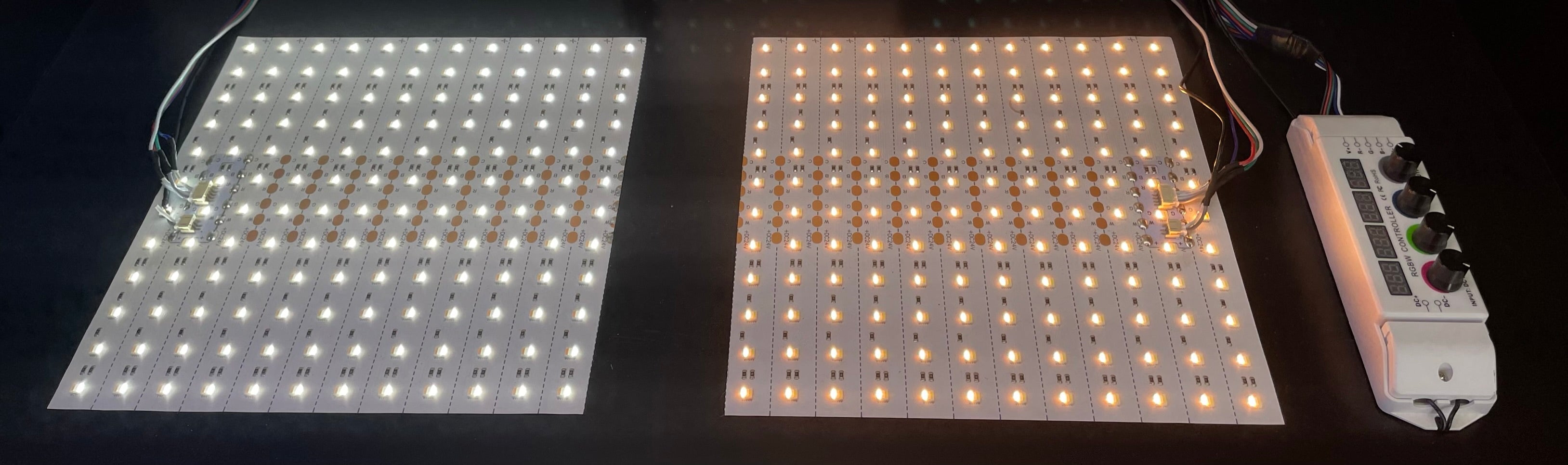 Led Grid Panel LED RGBCW-WW Flex Grid Light Sheet | Step 1 Dezigns
