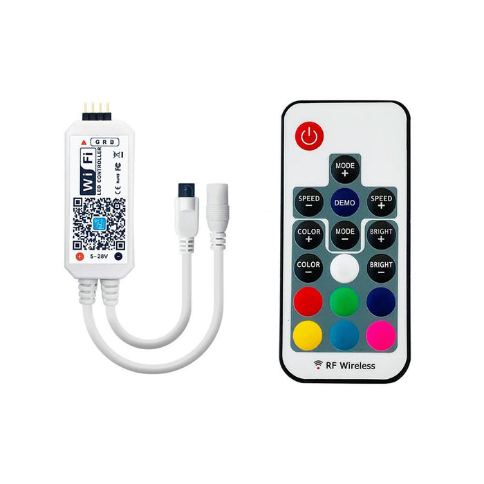 LED RGB Wifi Controller with Remote | Step 1 Dezigns
