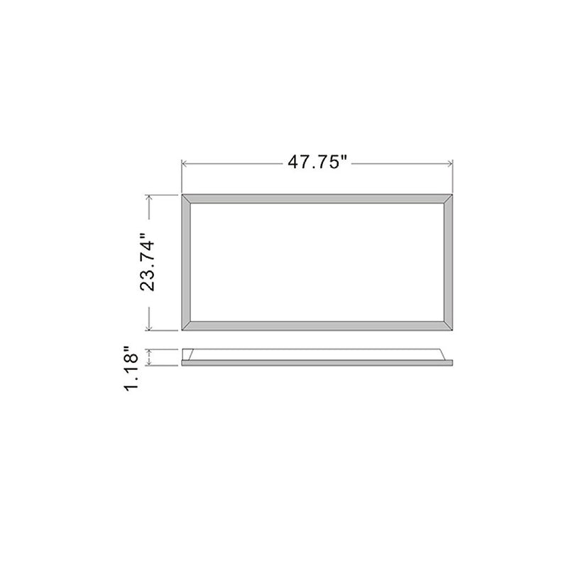 LED 2X4 CCT Dimmable Panel Light