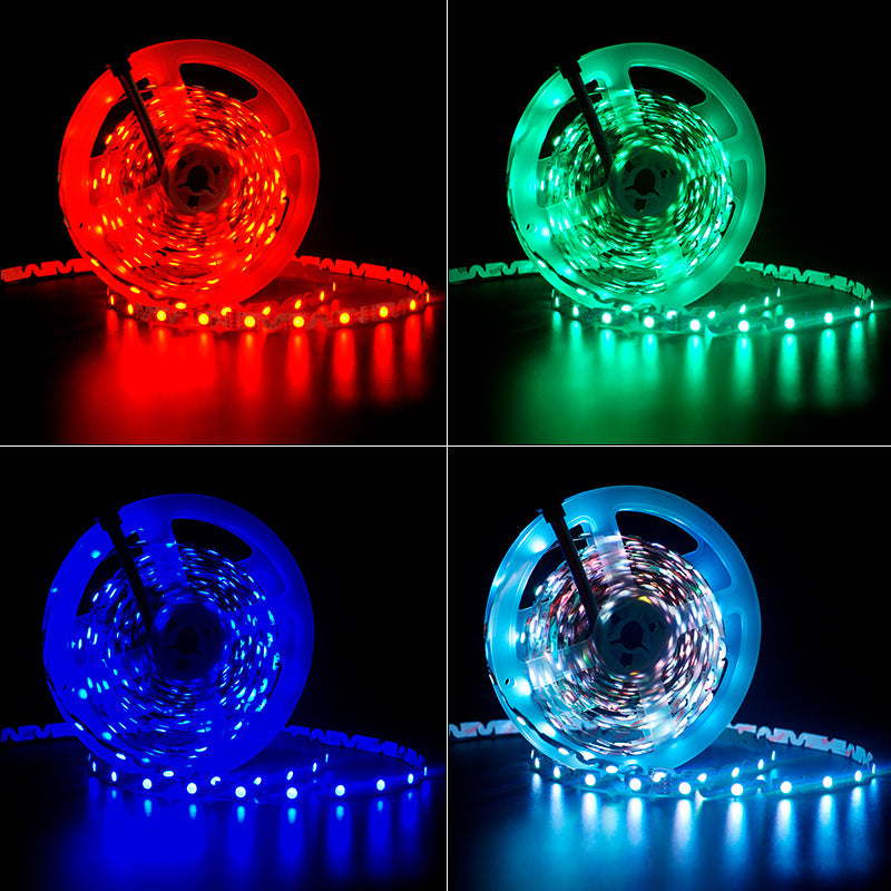 LED RGB ZigZag Tape Lights 12V DC 16 ft Reel - Step 1 Dezigns