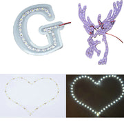 LED RGB ZigZag Tape Lights 12V DC 16 ft Reel - Step 1 Dezigns